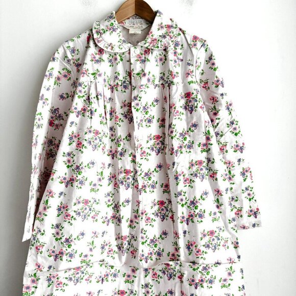 Mr. Robert Other - Vintage Mr. Robert 100% Cotton Flannel Pink Blue Floral Nightgown L